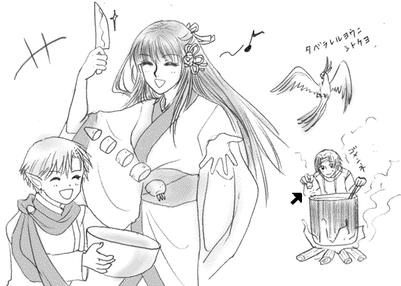 にんじんぶつ切りだよ（笑）